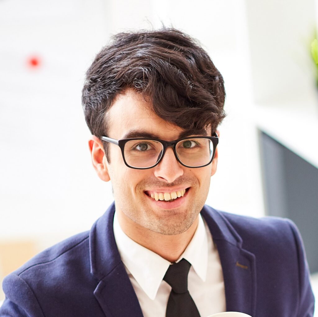Young banker
